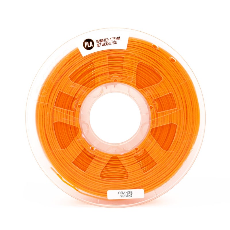 Gizmo Dorks 3D Printer Filament 2.85mm PLA, Neat Wind, Fits Most FDM 3D Printers, 1kg Spool (2.2lb), Orange - Image 2
